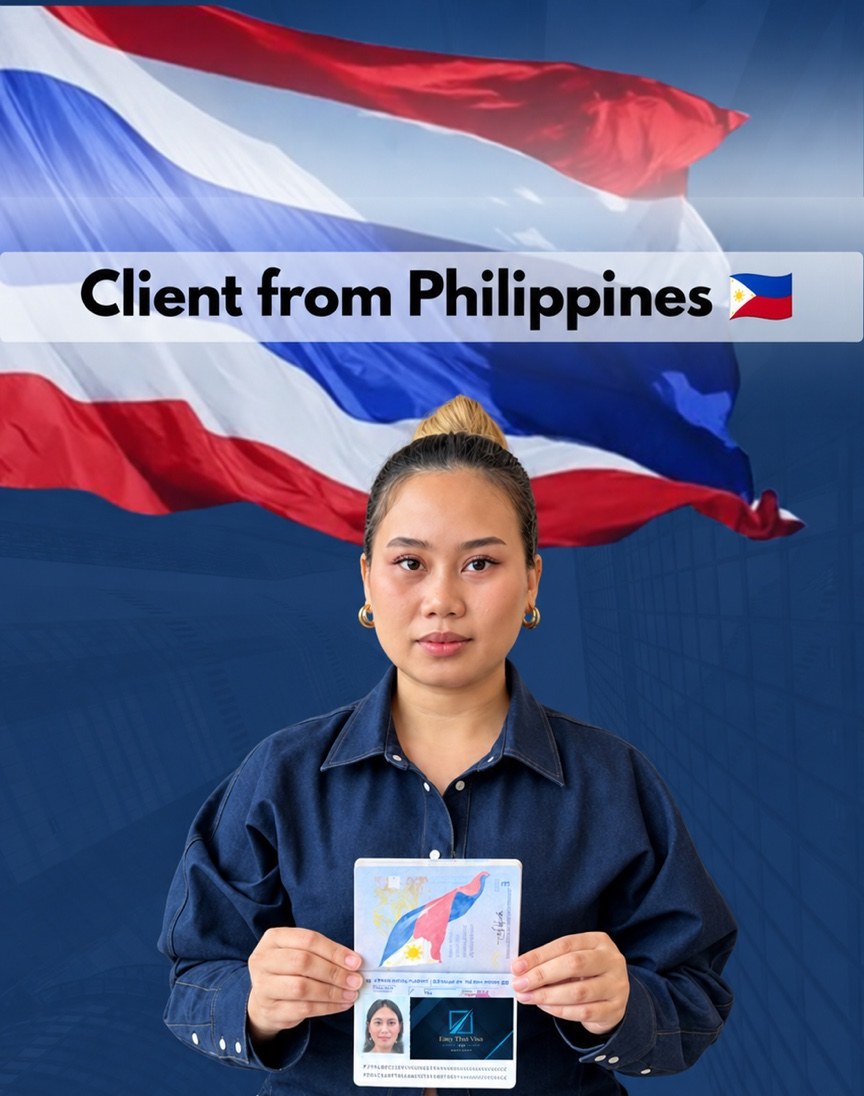 Client from Philippines with approved Muay Thai Visa